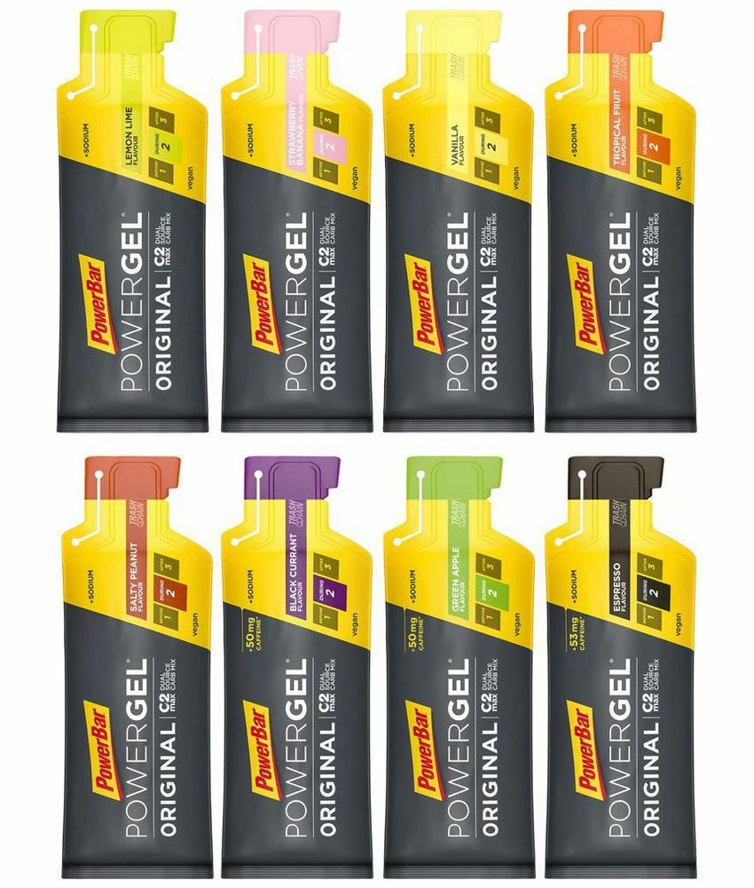 Power Bar Assortiment 10 Sachets PowerBar PowerGel Original 41gr 3 Power Bar Assortiment 10 Sachets PowerBar PowerGel Original 41gr