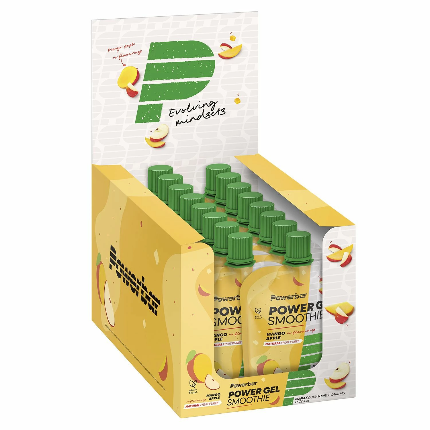 Power Bar Boite 16 Gourdes PowerBar Performance Smoothie 90g Assorties 3 Power Bar Boite 16 Gourdes PowerBar Performance Smoothie 90g Assorties
