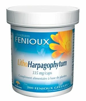 Boite 200 Gélules Litho-Harpagophytum Fenioux En 335mg 3 Boite 200 Gélules Litho-Harpagophytum Fenioux En 335mg