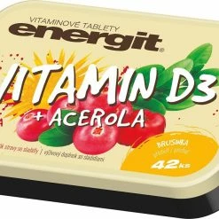 Boîte 42 Comprimés Vitar-Energit Vitamin D3 Cranberry