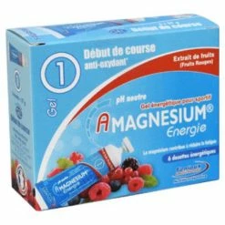 Boite 6 Dosettes 27g Gel Amagnésium Energie Fenioux Anti-oxydant