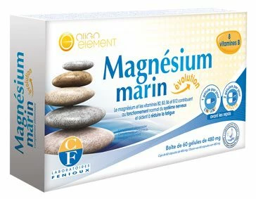 Boîte 60 Gélules Fenioux Magnésium Marin Evolution 480mg 3 Boîte 60 Gélules Fenioux Magnésium Marin Evolution 480mg