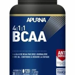 Boîte Apurna 120 Comprimés BCAA 4:1:1 Acides Aminés