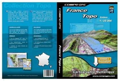 Carte France Complète Au 1/25000 Pour GPS TwoNav 4 Carte France Complète Au 1/25000 Pour GPS TwoNav – Image 2