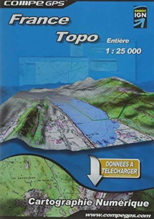 Carte France Complète Au 1/25000 Pour GPS TwoNav 3 Carte France Complète Au 1/25000 Pour GPS TwoNav
