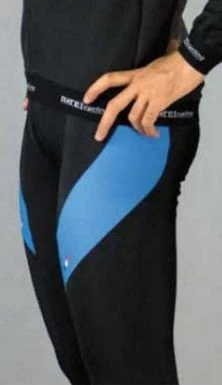 Collant Long Noret Performance Avec Bretelles Peau P100 Réf. BM264PSRDO