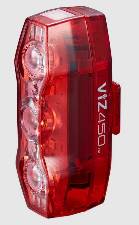 Eclairage Arrière Cateye ViZ450 - 450 Lumens 3 Eclairage Arrière Cateye ViZ450 - 450 Lumens
