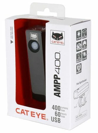 Eclairage Avant Cateye Ampp 400 Réf. HL-EL084RC - 400 Lumens 7 Eclairage Avant Cateye Ampp 400 Réf. HL-EL084RC - 400 Lumens – Image 5