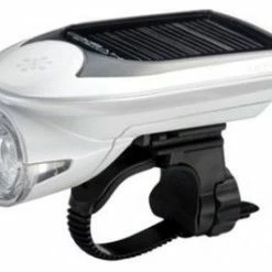 Eclairage Avant Cateye EL020 Hybrid (Pile&Solaire)- 1 Led- 100 Lumens