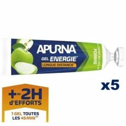 Etui 5 Gels Energie Apurna 35g Longue Distance (+2h) -vélo sales etui 5 gels energie apurna 35g longue distance 2h p image 99660 grande