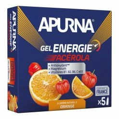 Etui 5 Gels Energie Apurna 35g - Passage Difficile & Fin D'Epreuve -vélo sales etui 5 gels energie apurna 35g passage difficile p image 89931 grande