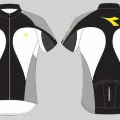 Maillot MC Diadora Zeus Zip Intégral - Super Promo